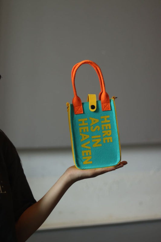 ✨ 在地如在天 聖經毛氈包|馬太福音6:10・屬天旨意|聖經收納・手作質感