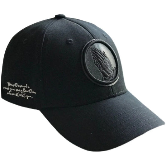 祈禱的手 棒球帽|杜勒刺繡帽名畫・傳承經典|重工刺繡・純棉防曬・男女通用・福音禮物