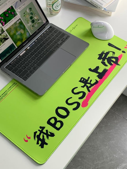 快樂工作鼠標墊|哥林多前書10:31・榮耀職場|聖經宣言款・紅海分開/與我同在・辦公室恩典神器