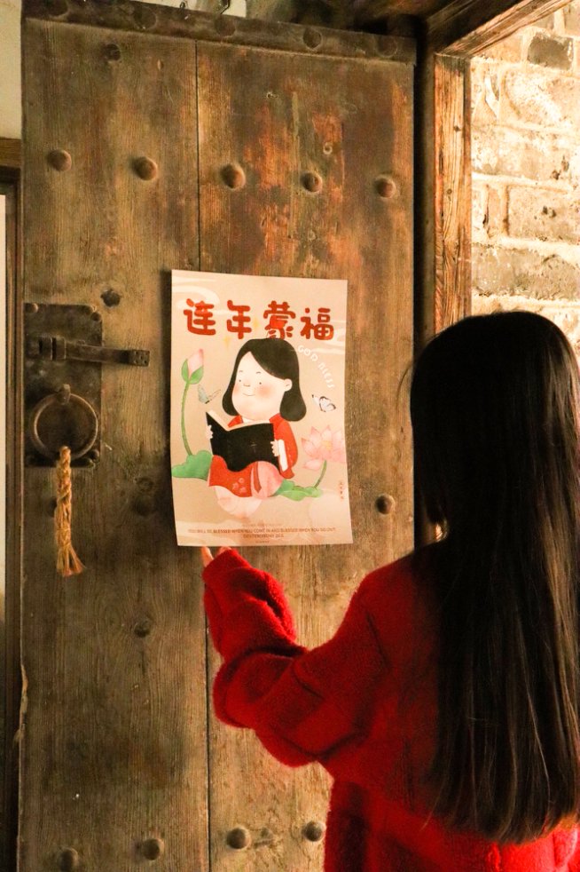 連年蒙福 春節年畫（一套3款）(簡體版)｜以賽亞書65:24・恩典永續｜新春裝飾・真理告白・收藏級藝術紙