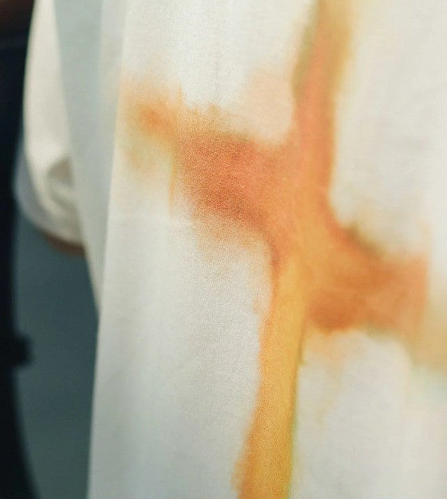 成了主題款純棉TEE｜啟示錄21:6・終極宣告｜暈染噴繪潮T・希臘文FINISHED・男女同款