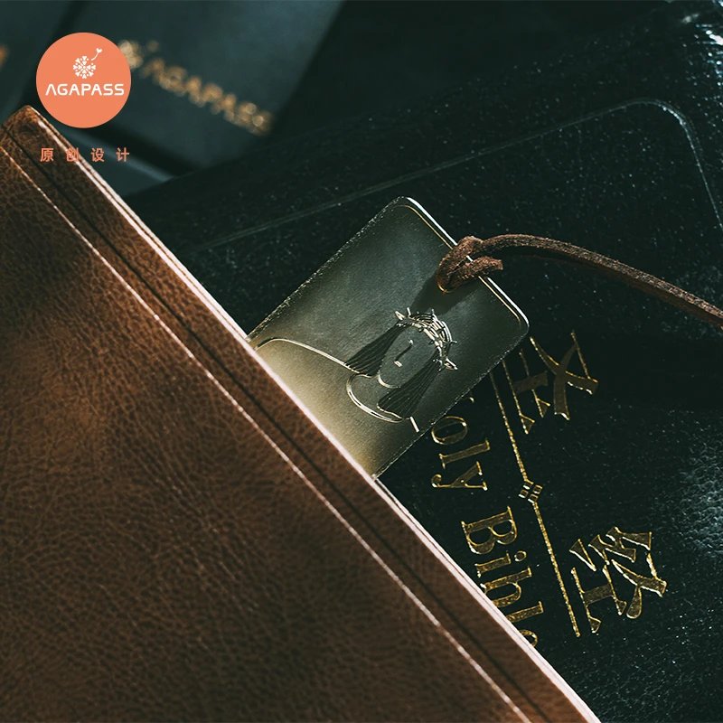 因真理得自由金屬書籤 (簡體版)｜約翰福音8:32・彌賽亞系列｜經典文藝・禮盒裝・信仰宣言